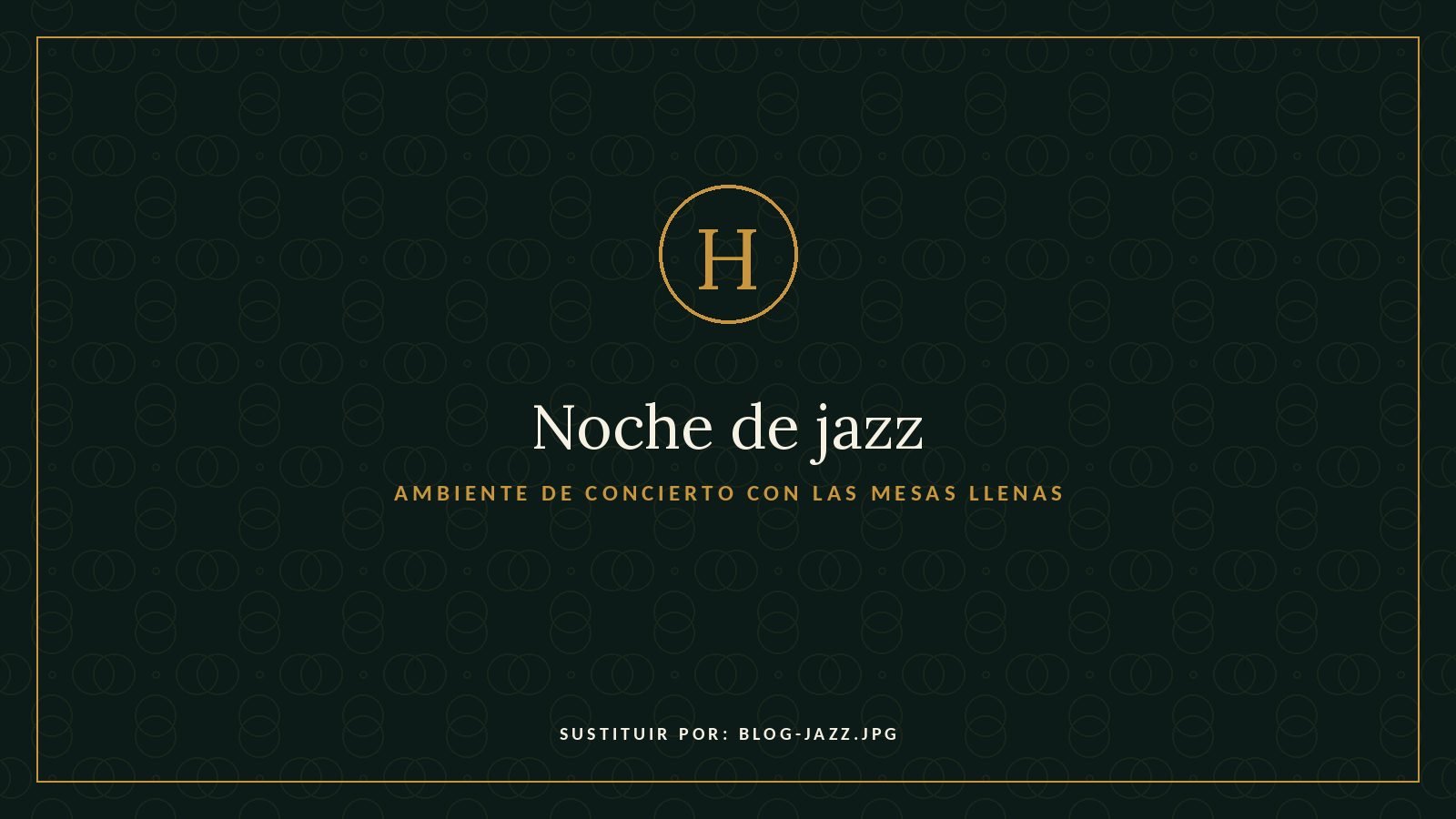 Banda de jazz tocando en la sala superior de Harold's Fried Chicken, Madrid